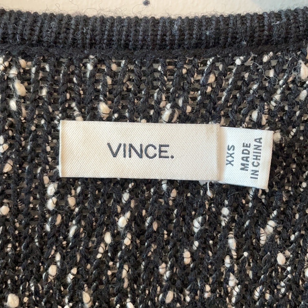 Vince Textured Drape Front Jacket - Picture 5 of 6